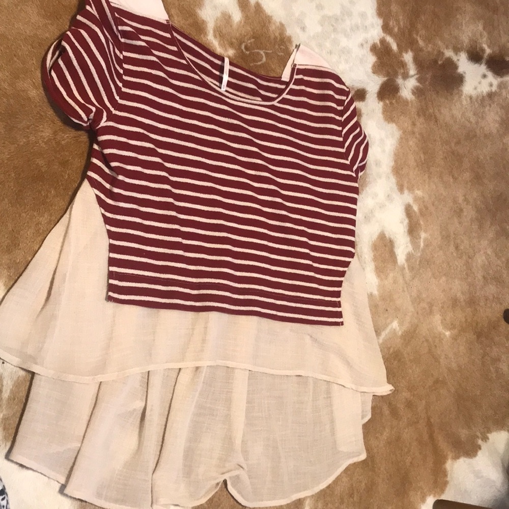 Free people short sleeve